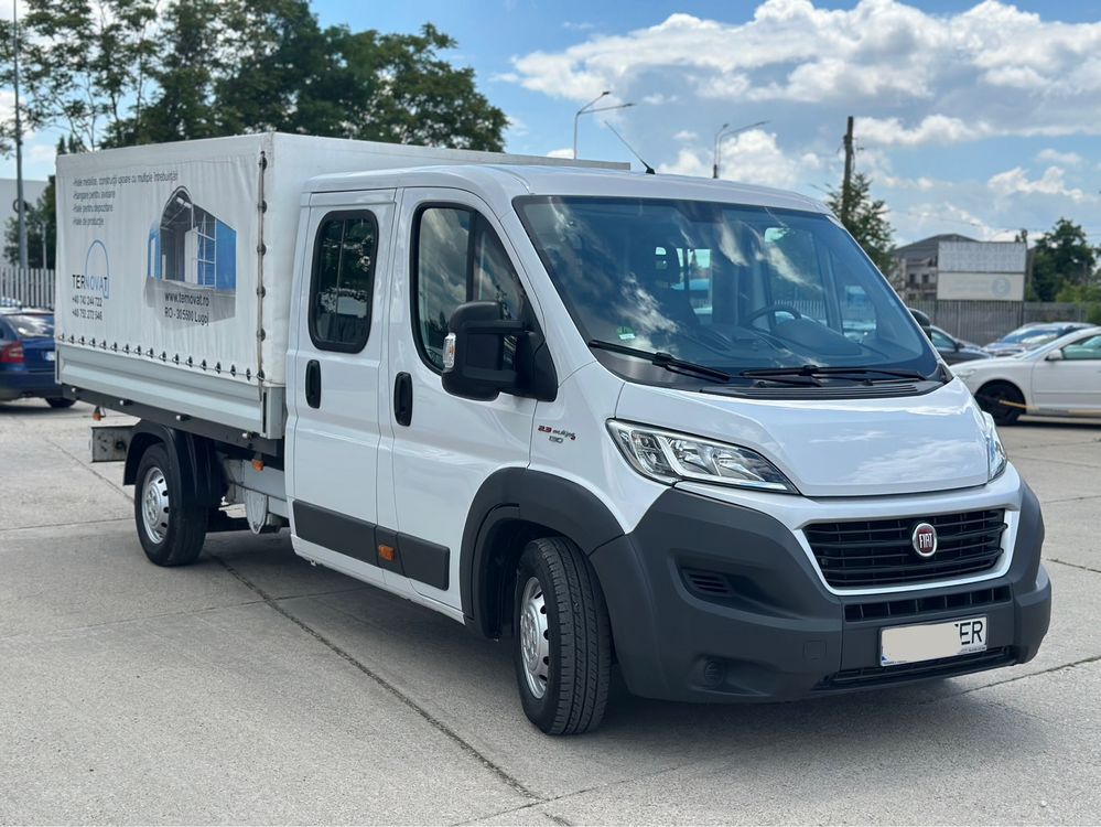 Fiat ducato doka 7 locuri+prelata/km:90000 reali/ unic proprietar