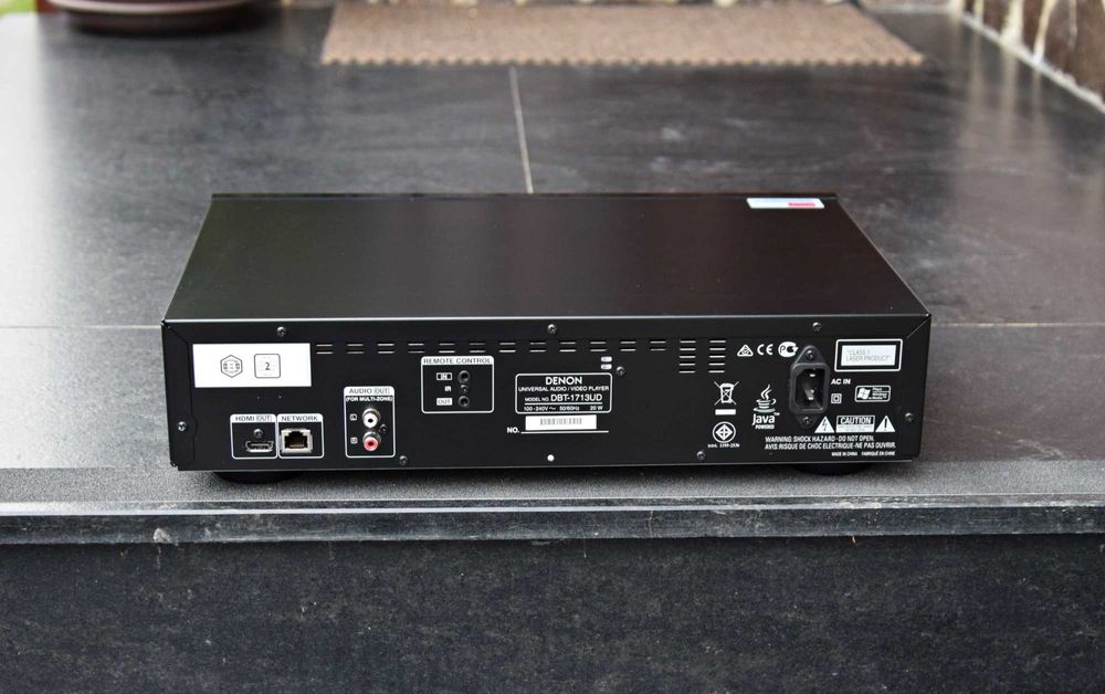 3D Blu-ray DVD/CD player Denon DBT-1713UD