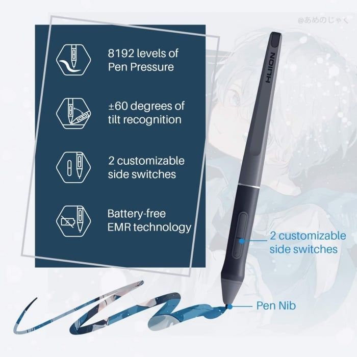 Tabletă grafică Huion HS611