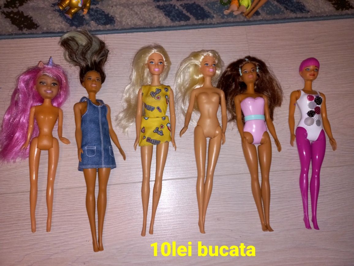 Papusi disney barbie,si figurine colectionabile