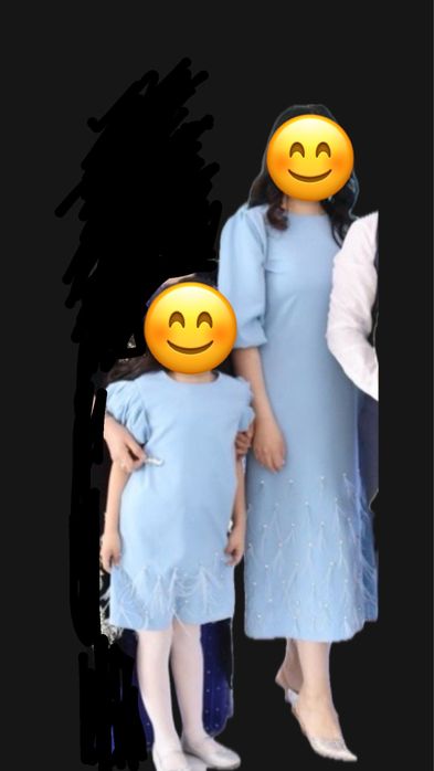 Продам платье мама-доча