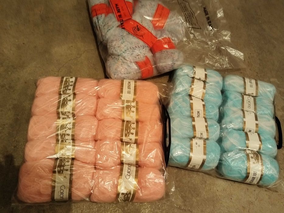 Много и различни прежди мохер, пан