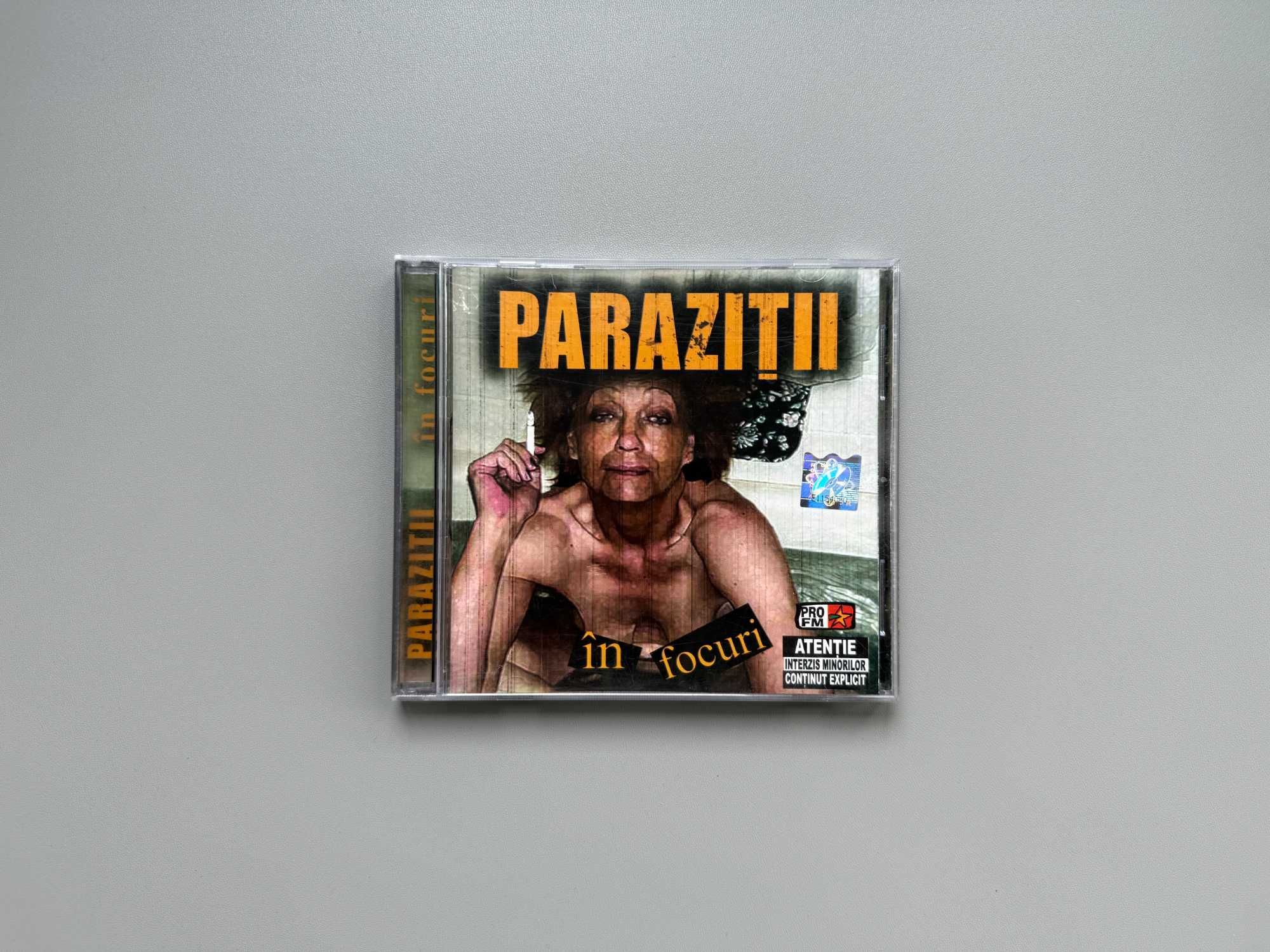 Parazitii - Jos Cenzura | In Focuri CD