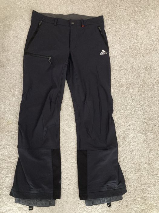 Pantaloni Vaude M-L softshell gros cu aerisiri munte