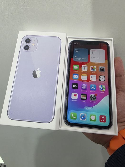 iPhone 11 64гб 78% с  коробкой звоните