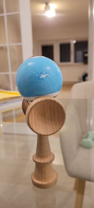 Kendama krom pop stick blue cyan