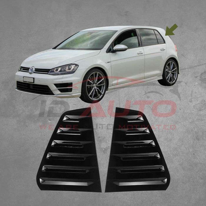 Добавки за задни странични стъкла Vw Golf 7 – хриле, голф 7, решетки