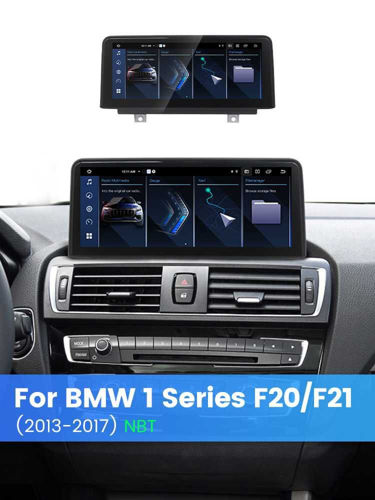 Navigatie BMW Seria 1 F20 F23 F22 F45 4/8 GB RAM Carplay Sim + Camera