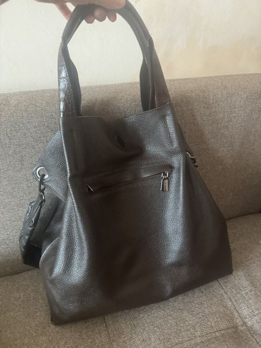 Продам сумку шоппер кожа