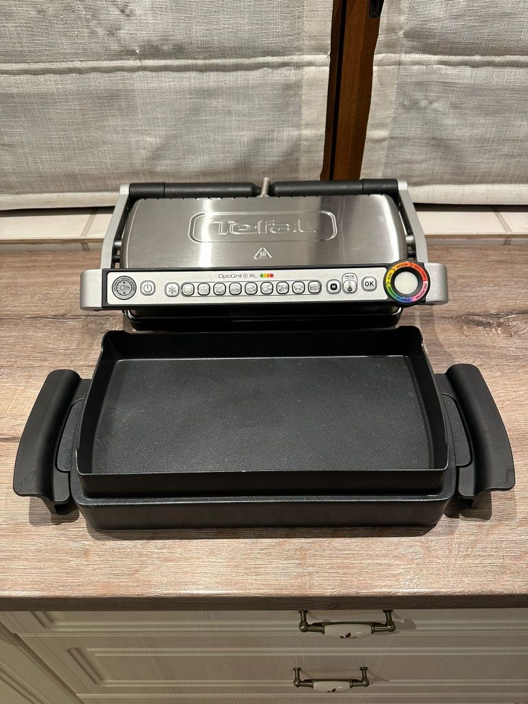 Tefal Optigrill XL cu tava + tava scurgere