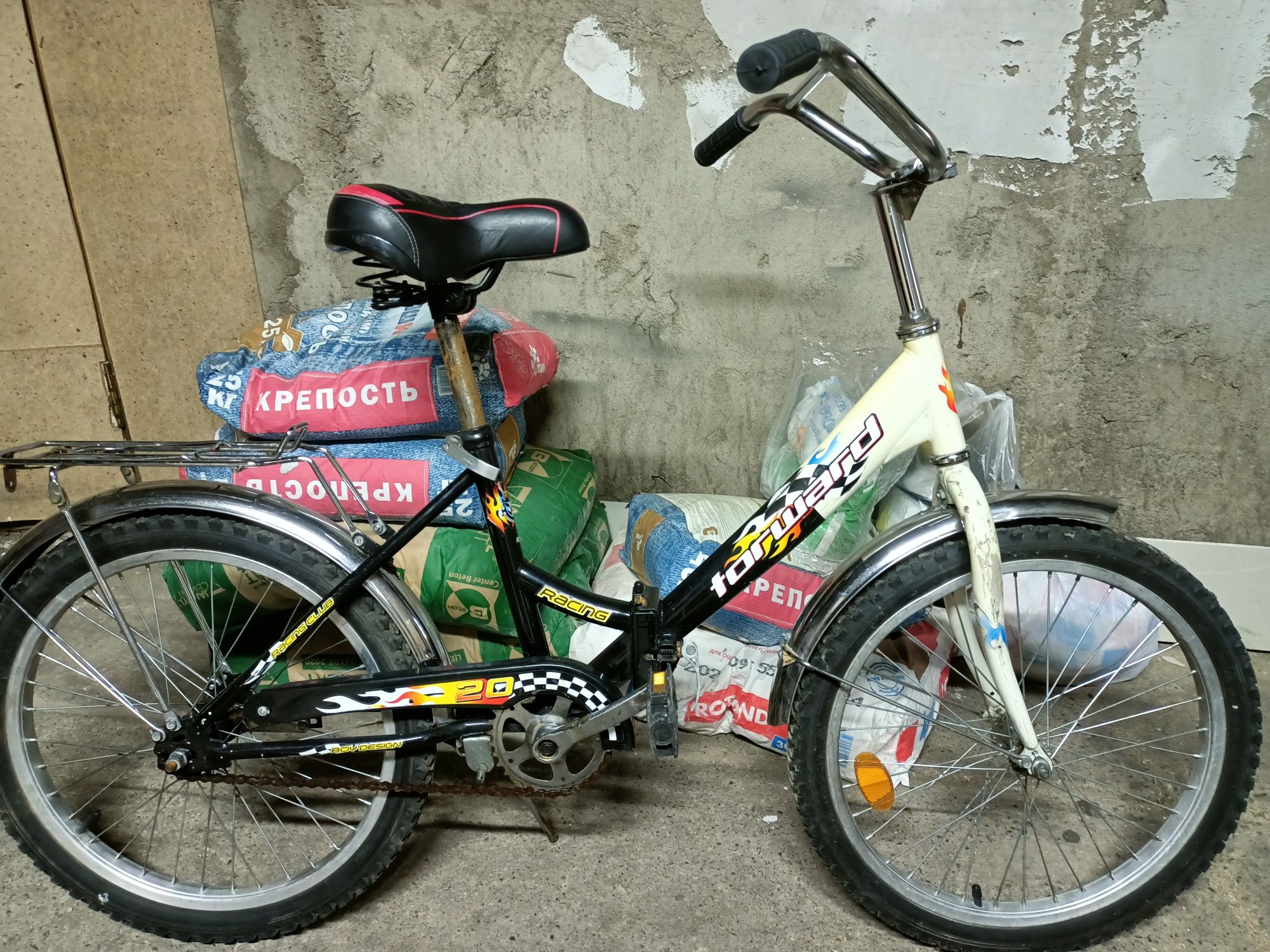 Продам детский складной велосипед forward