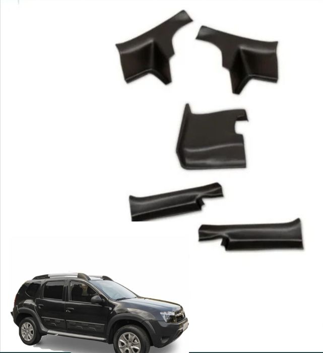 Set Ornamente protectie interior  praguri, covor Dacia Duster 1