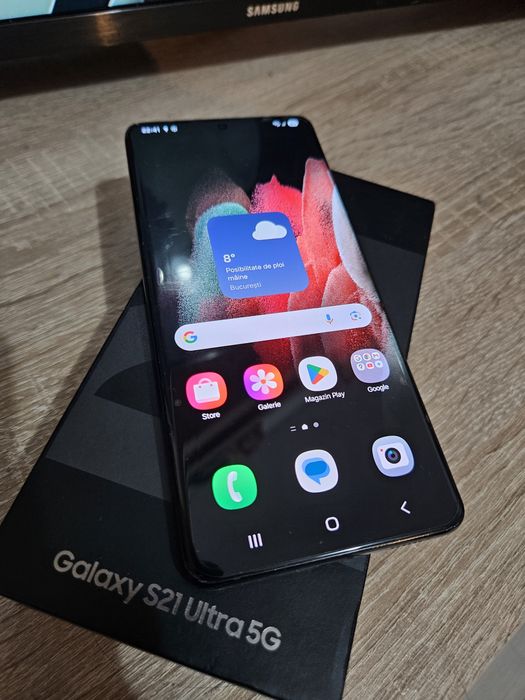 Samsung galaxy S21 Ultra 5G 12GB / 128 impecabil
