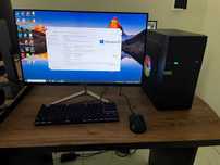 Игровой Компьютер 27 Монитор Видео карта Rx580 8G