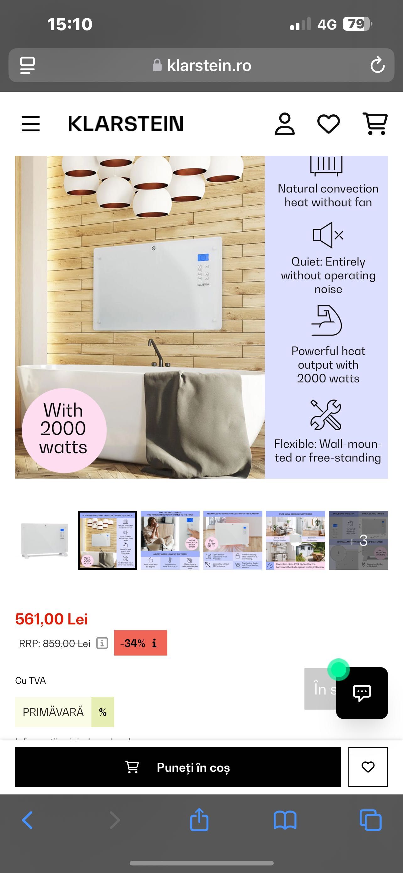 Radiator de perete / cu suport de podea , cu convector