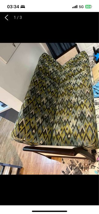 Диван и кресло в хорошем состоянии