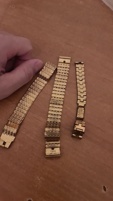 Позолоченные ремешки от Старых часов.