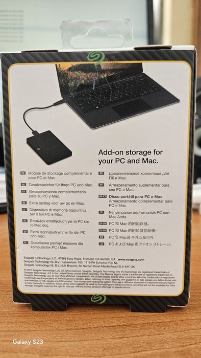 Hdd Seagate Expansion 2TB, USB 3.0 nou