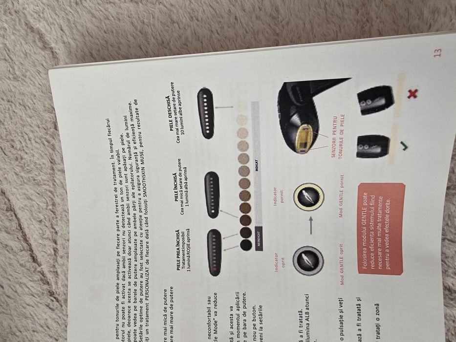 Epilator Smooth Skin Muse cu tehnologie IPL si senzori de piele smart