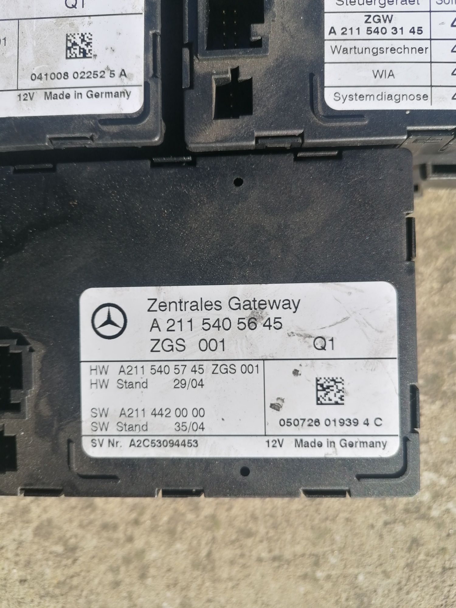 Zentrales gateway модул за Mercedes W211 W219 W164 W251 X164 ZGW