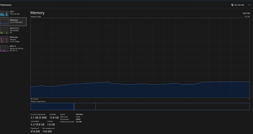 PC gaming rx 580 8gb i3 9100f 16gb ram
