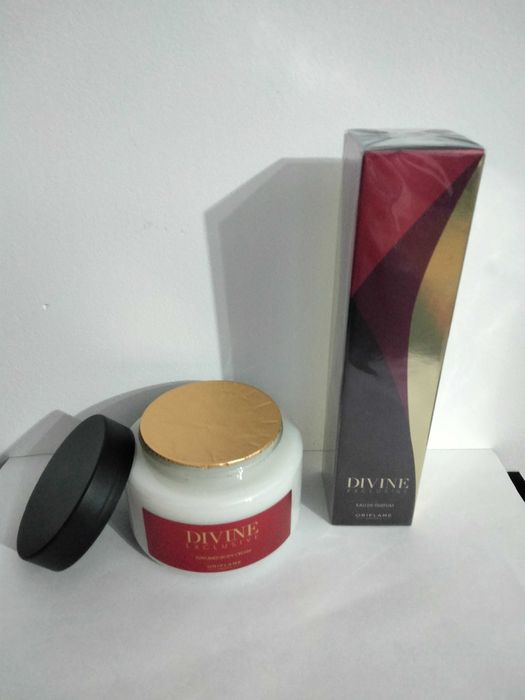 Set Divine Exclusive Oriflame ( parfum + crema de corp )