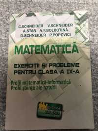 Culegeri matematica Schneider