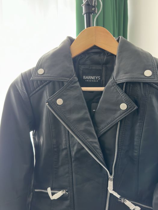 Geaca piele naturala Barneys Originals