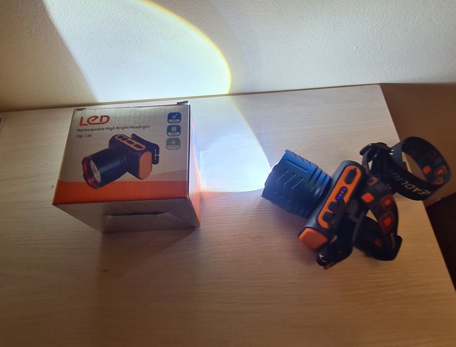 Фонарь налобный трекинговый