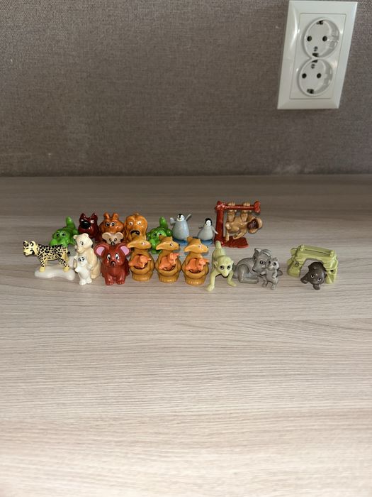 Игрушки киндер животные