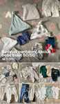 Lot bodyuri, pantaloni, set caciuli bebe baiat 50/56