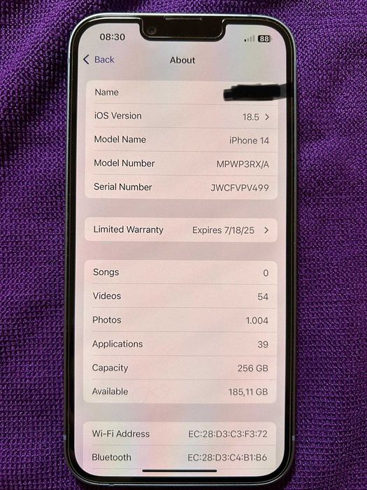 iPhone 14 256 GB Blue