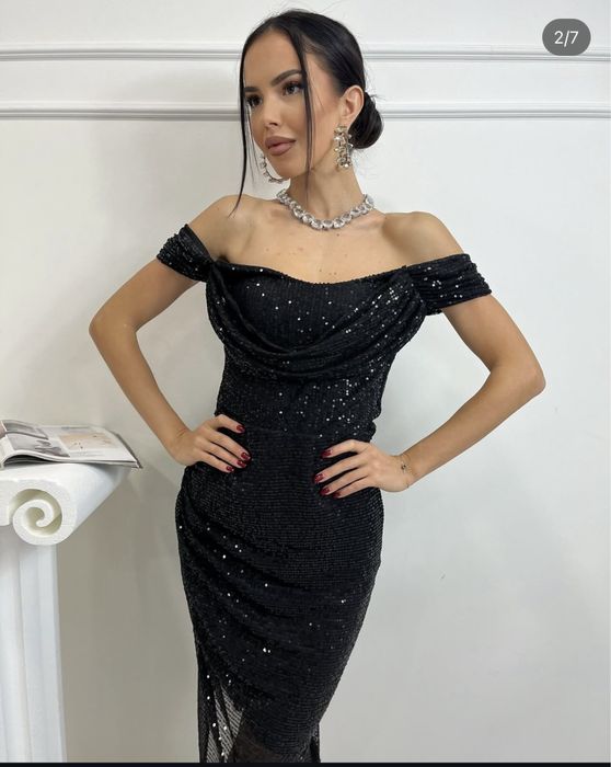 Рокля с пайети за повод Little Black Dress