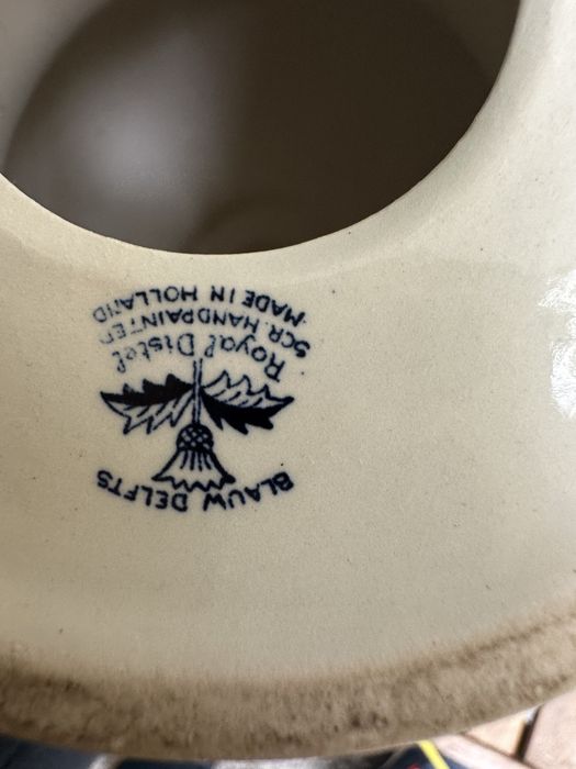 Настолна керамична лампа