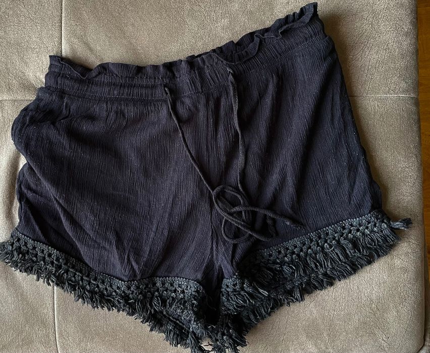 Черни къси панталонки
