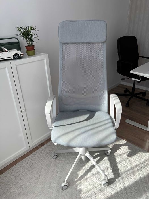 Scaun Rotativ de Birou Markus Ikea | Gri deschis
