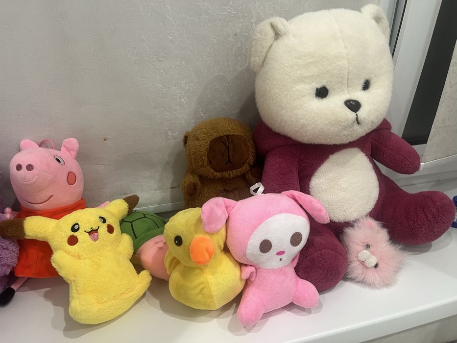Продам мягкие игрушки в отличном состоянии