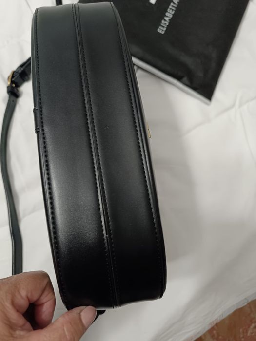 Elisabetta Franchi geanta neagra de umar