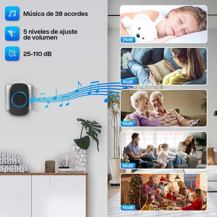 Висококачествен безжичен звънец