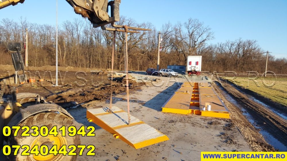 Cantar Auto 60t 16m Nou Superslim 30cm SUPER RELOCABIL