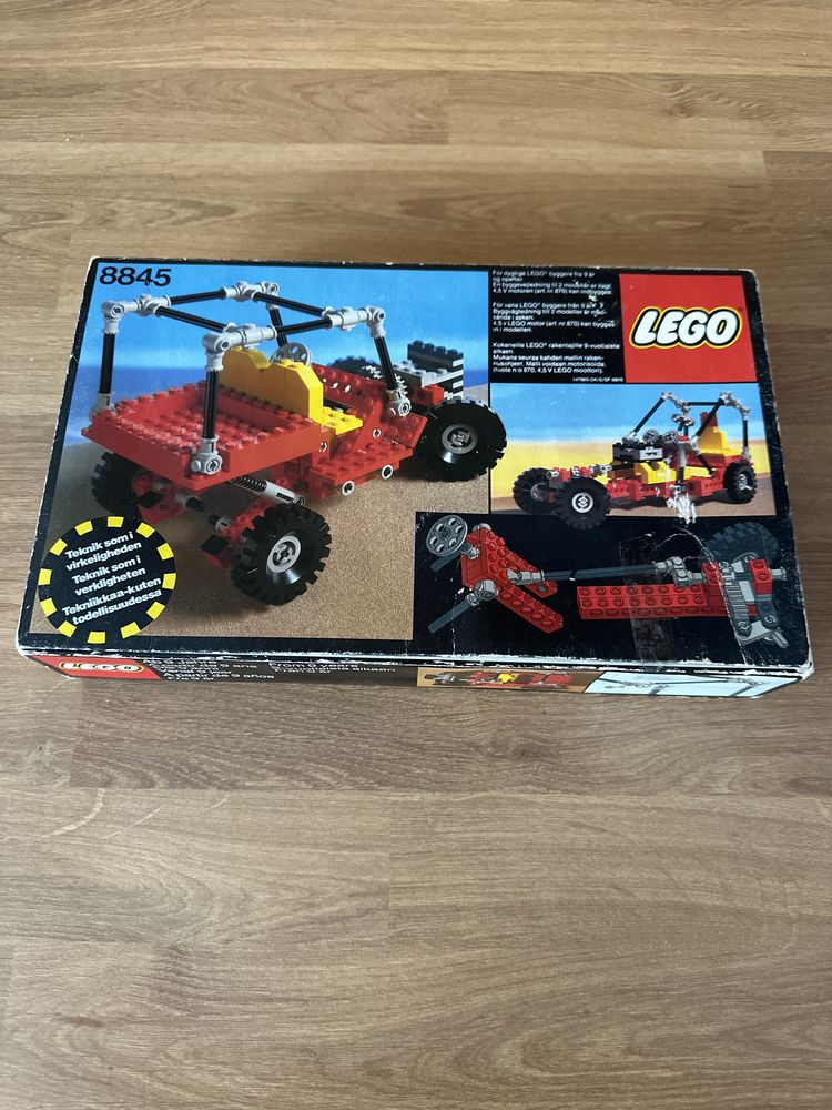 Set LEGO din 1981 Complet + Cutie Danemarca, Dune Buggy 8845