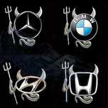 Colante auto decorative - diferite modele si marimi