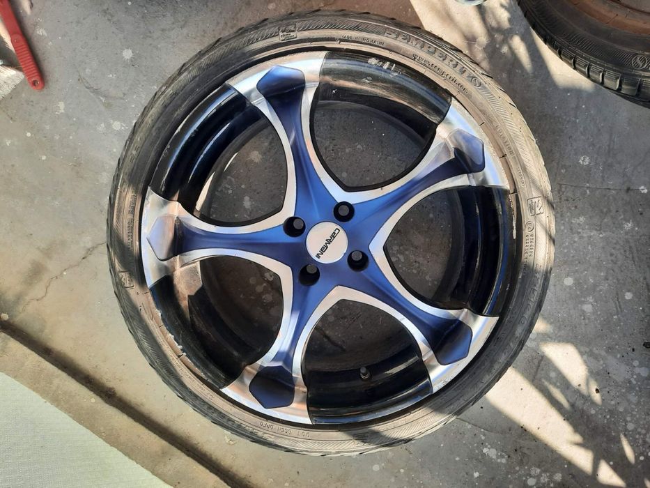 Carmani 18" джанти 4x100 с гуми 225/40 R18 (Opel, Honda, VW, Mazda)