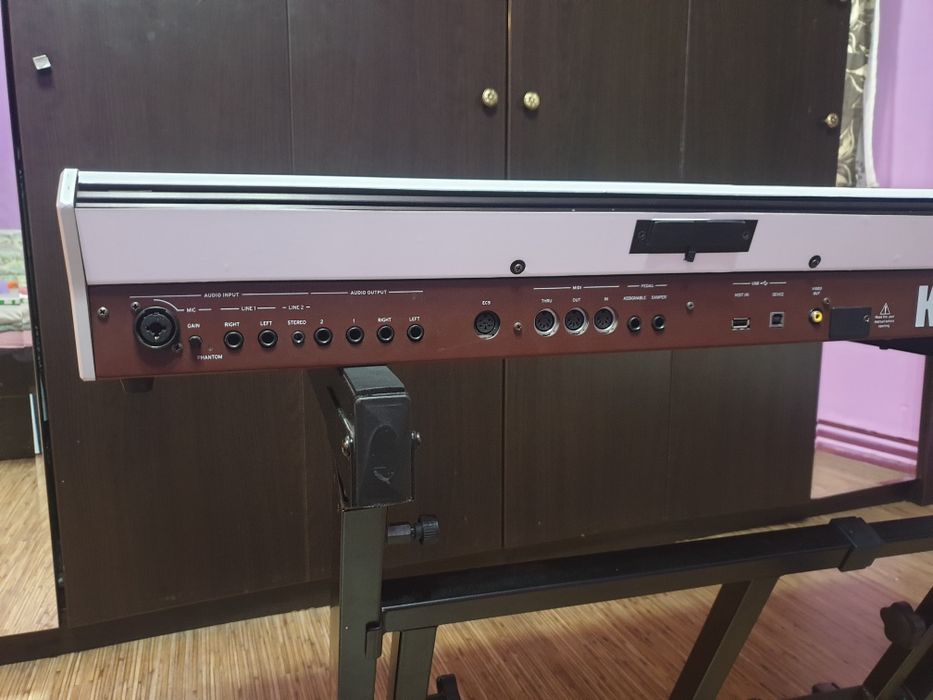 Colant Korg PA4X,  autocolant, sticker orga, colantare personalizata