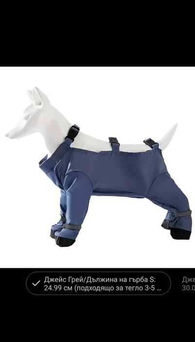 Дъждобран/протектор с обувчици