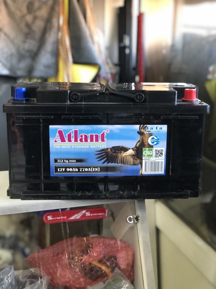 Аккумуляторы Atlant/Atlant Akkumlyatori 90Ah