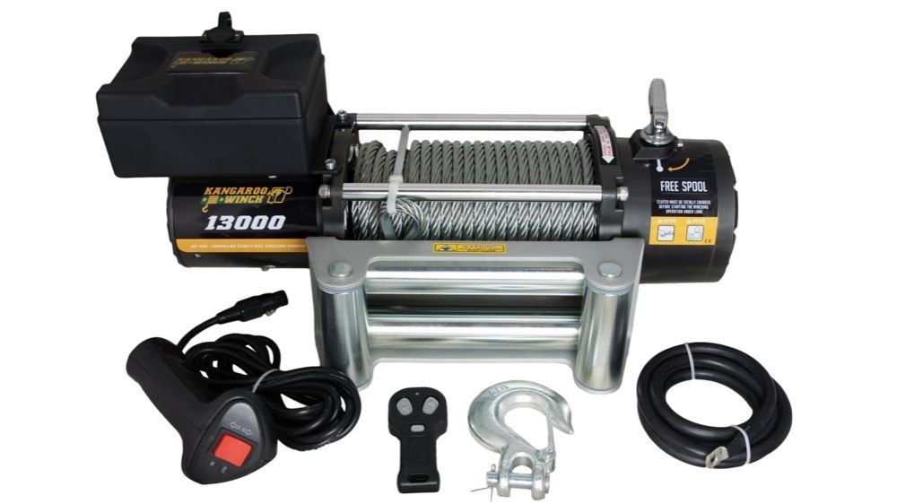 Troliu electric 24V PW 13000 E  5907kg  pentru platforme si Off Road