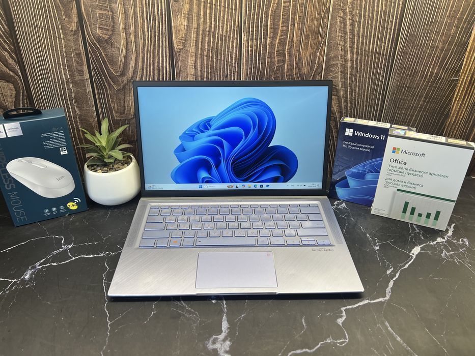 Ноутбук бизнес класса ASUS ZenBook 14 | Ryzen 5-3500U | 8GB | 256GB