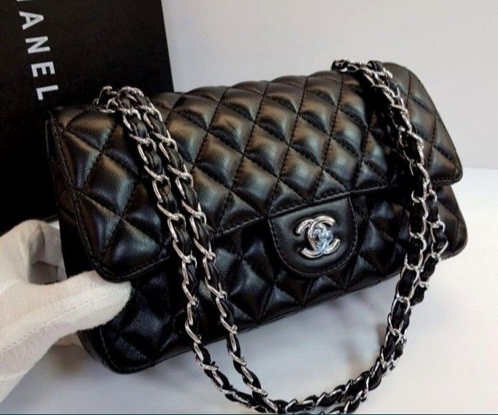 Set damă Chanel Jumbo, geanta si portofel, accesorii incluse