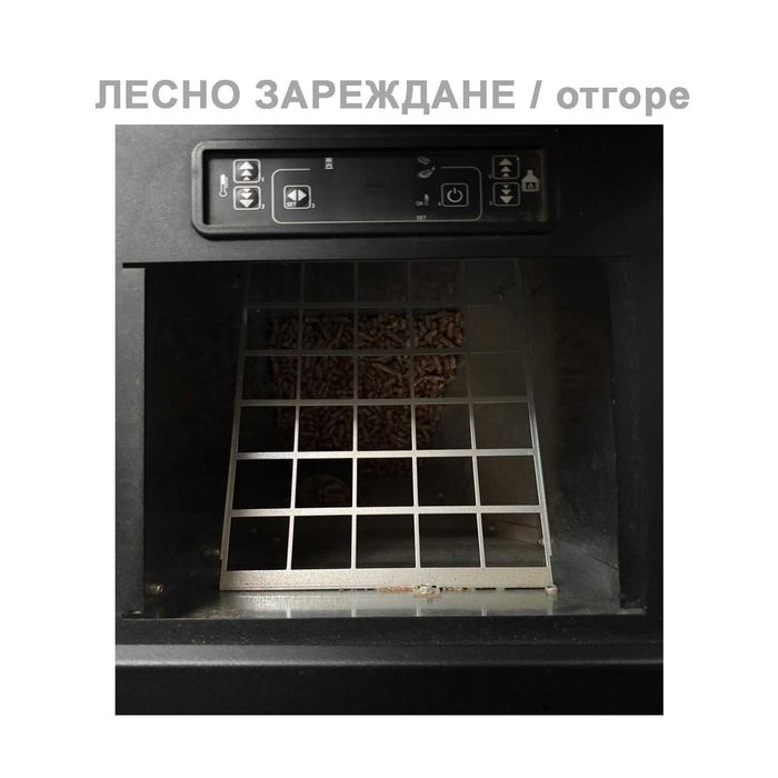 Италианска Камина на Пелети, качествена - почти нова, на изгодна цена
